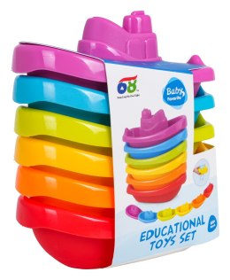 Zestaw Kolorowych Łódeczek do Kąpieli