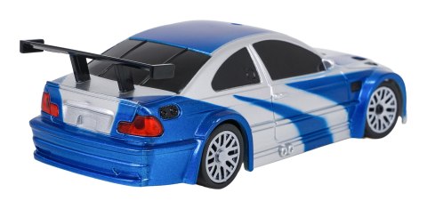 Autko zdalnie sterowany do Driftu 1:43 Niebieskie + Akcesoria