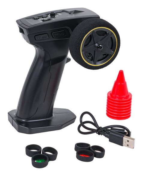 Autko zdalnie sterowany do Driftu 1:43 Pomarańczowe + Akcesoria