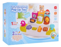 Interaktywna Zabawka Wyskakujące Zwierzątka