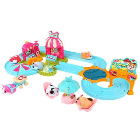 Interaktywny Tor Dla Chomika Lodziarnia Kawiarnia Chomik Na Baterie