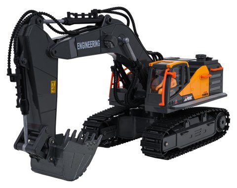 Koparka zdalnie sterowany z Metalową Łyżką z Funkcją Dymu