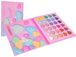 MEGA Zestaw do Makijażu Serduszka