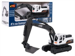 Metalowa Koparka Biała