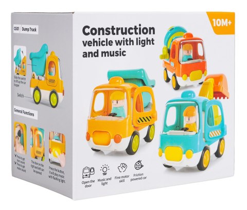 Pojazd Betoniarka Dla Najmłodszych