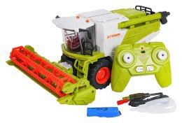 Kombajn zdalnie sterowany 1:24 Zielony