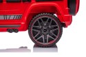 Pojazd Mercedes G63 AMG LIFT Czerwony