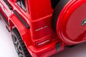 Pojazd Mercedes G63 AMG LIFT Czerwony