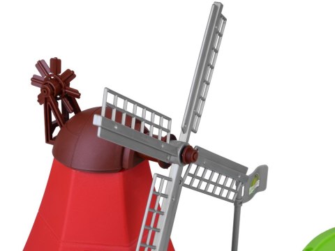 SERIA ZWIERZĘTA FARMA Zestaw WIATRAK młyn 101ele figurki