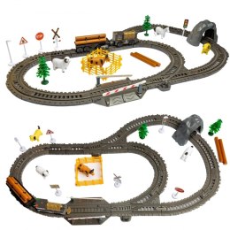 Kolejka Elektryczna Lokomotywa Retro Farma Tor XL 66 el.