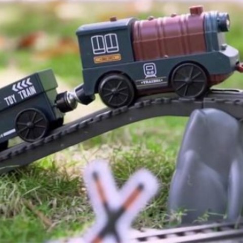 Kolejka Elektryczna Lokomotywa Towarowa Tor XXL 90 el.