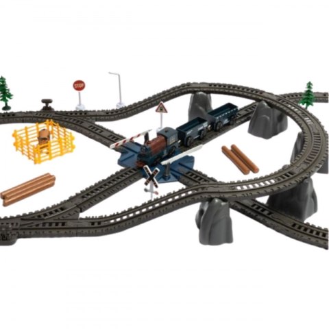 Kolejka Elektryczna Lokomotywa Towarowa Tor XXL 90 el.