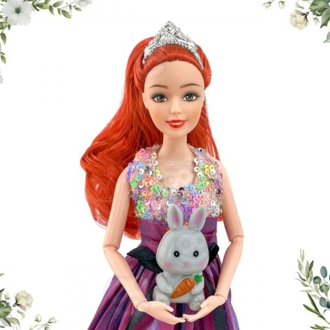 ROYAL Lalka Emi Style Fashion 32 cm - Stylowa Księżniczka w Różowej Sukni + Akcesoria