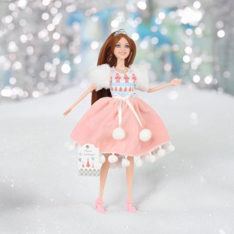 ROYAL Lalka Emi Świąteczna Księżniczka z Misiem