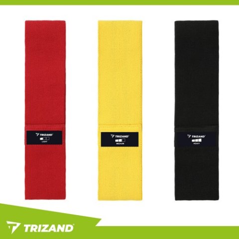 Zestaw gum do ćwiczeń mat. - 3szt. Trizand 25878