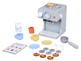 Drewniany Ekspres do Kawy - idealny zestaw dla małego baristy 18ele