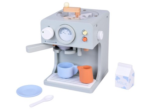 Drewniany Ekspres do Kawy - idealny zestaw dla małego baristy 18ele