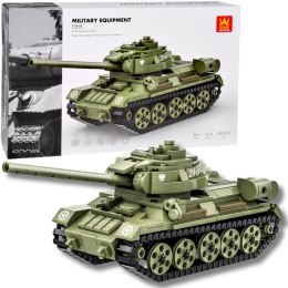 Klocki techniczne CZOŁG T-34-85 polski model 604ele ZA5675
