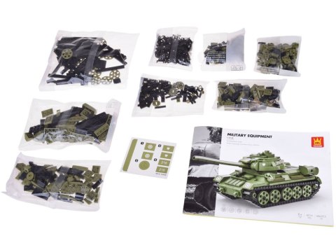 Klocki techniczne CZOŁG T-34-85 polski model 604ele ZA5675