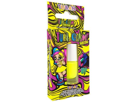 Tuban Tubi Glam lakier do paznokci dla dzieci Żółty Neonowy 5 ml ZA6121