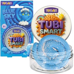 Tubi Smart plastelina sensoryczna Blue Sky rozciąga się strzela odbija się