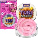 Tubi Smart plastelina sensoryczna Milky Pink rozciąga się strzela odbija się