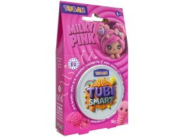 Tubi Smart plastelina sensoryczna Milky Pink rozciąga się strzela odbija się