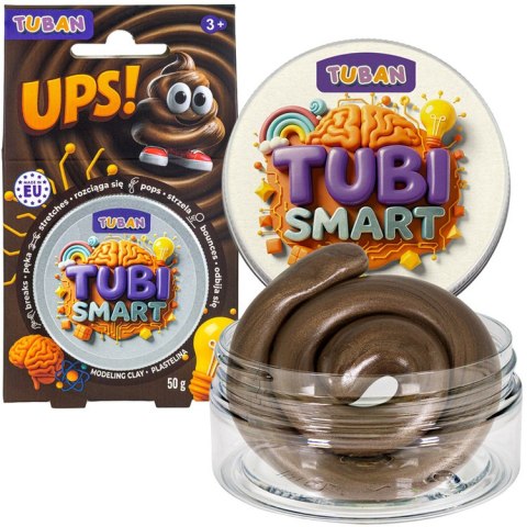 Tubi Smart plastelina sensoryczna Ups! rozciąga się strzela odbija się