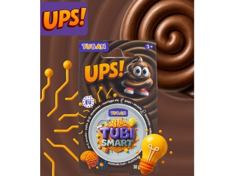 Tubi Smart plastelina sensoryczna Ups! rozciąga się strzela odbija się