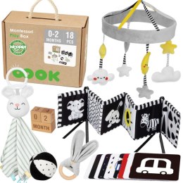 GREEN Pudełko XXL Montessori Sensoryka i Edukacja 7w1 FSC