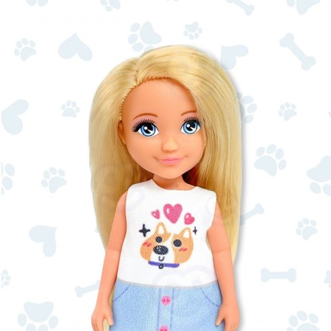 ROYAL Laleczka z Wózkiem i Pieskiem