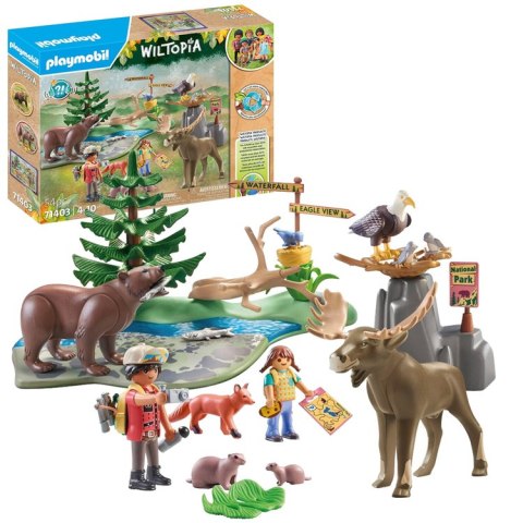Klocki Playmobill 71403 Zwierzęta Ameryki Północnej. Zestaw 54elem/