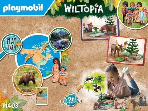 Klocki Playmobill 71403 Zwierzęta Ameryki Północnej. Zestaw 54elem/