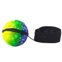 Piłeczka Księżycowa Na Gumce Do Ćwiczeń Zręczności Wgłębienia 6,5 cm