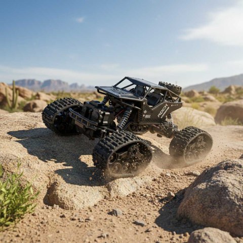 Samochód RC Rock Crawler 4x4 LHC012 auto 2w1 czarny
