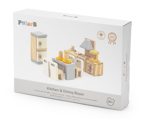 Viga 44038 PolarB Zestaw mebelków kuchennch z jadalnią