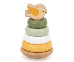 Viga 44298 PolarB Drewniana wieża do układania - Ptaszek