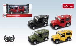 Autko zdalnie sterowany Land Rover Defender RASTAR Zielony Samochód auto zdlanie sterowane