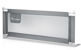 Barierka ochronna do łóżka zabezpieczająca bramka blokada180 cm Nukido NK-227 szara