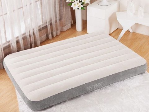 Materac welurowy dmuchany 191 x 99 cm Intex 64101