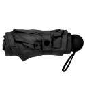 Parasolka Kieszonkowa Składana z Ochroną UV UPF 50+ Etui Czarna 90 cm