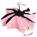 Parasolka Kieszonkowa Składana z Ochroną UV UPF 50+ Etui Różowa 90 cm
