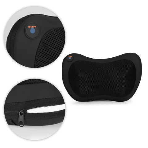 Poduszka masująca z funkcją grzania masażer do ciała 4 głowice 20W ModernHome