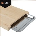 Deska bambusowa z pojemnikami Ruhhy 25707