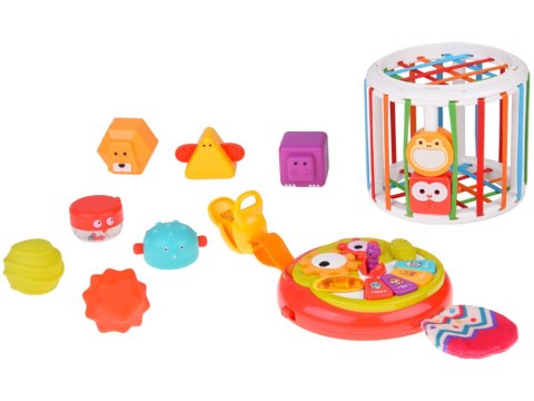 Interaktywna edukacyjna SOWA 2w1 - sorter, dźwięki i melodie ZA5736