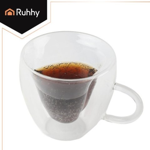 Szklanka termiczna 240ml - serce Ruhhy 26906