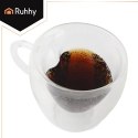 Szklanka termiczna 240ml - serce Ruhhy 26906