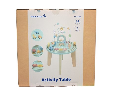 Tooky Toy TJ789 Stolik edukacyjny Leśna podróż