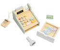 Tooky Toy TP543 Drewniana kasa sklepowa