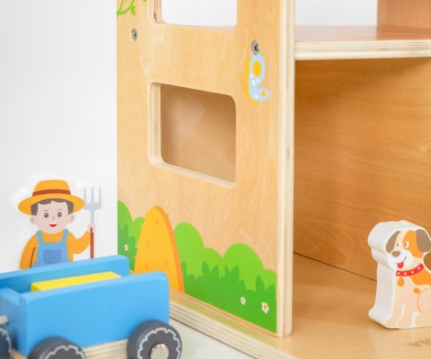 Viga 44804 Drewniana farma z akcesoriami